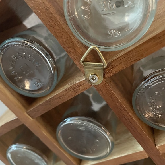 Wood Spice Jar & Rack Set - Picture 8 of 9